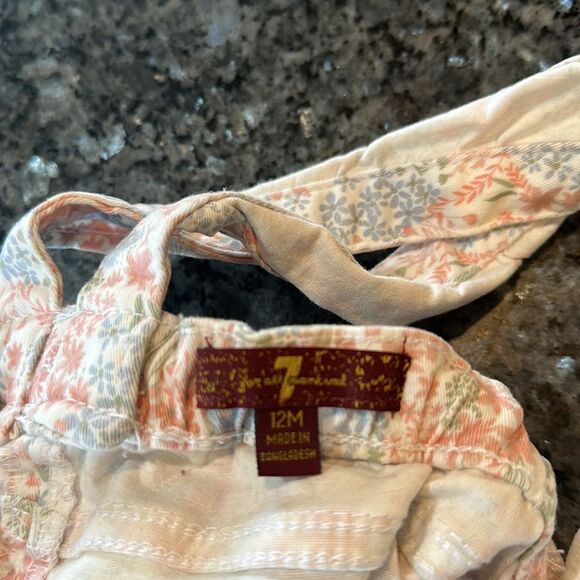 7 for all mankind romper 12 mos (3900A) - Picture 5 of 5